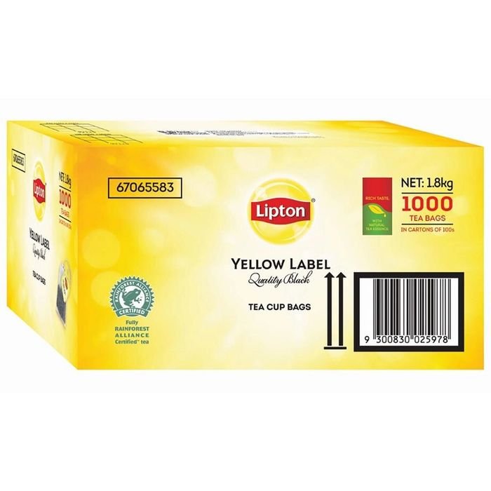 LIPTON TEA BAGS 1000'S