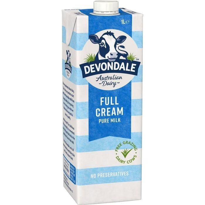 DEVONDALE FULL CREAM MILK