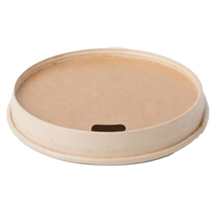 8OZ BAMBOO PAPER LIDS 80MM